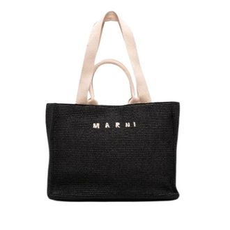 Marni Pre-owned Satchel - Dames - Vintage Shopper - Zwart - ONE Size - Nylon - Vintage