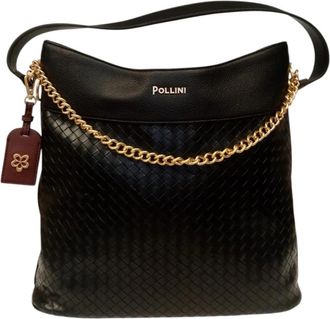 Pollini Sc 4591Pp 0Nso 1 Schoudertas - Dames - Schoudertassen - Zwart - ONE Size - Leer - Tassen
