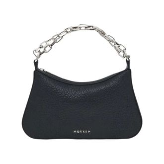 Alexander McQueen Alexander McQueen, Handbags, female, Black, Size: ONE SIZE T-Bar Mini Pouch