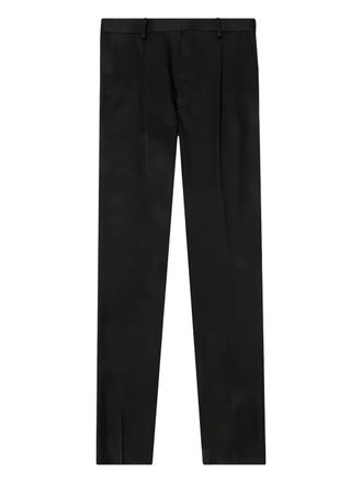 Wacko Maria pressed-crease trousers - Black