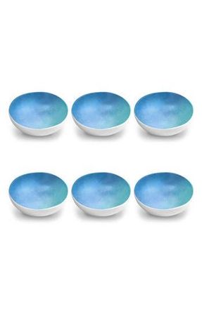 TarHong Oceanic Ombr&eacute; Set of Six Melamine Bowls in Blue at Nordstrom Rack