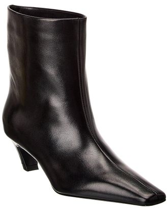 Khaite Leather Bootie