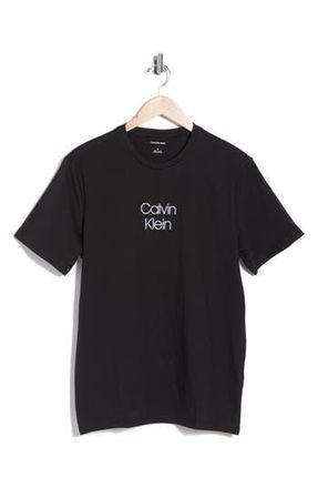 Calvin Klein Calvin Embroidered Graphic Tee in Black at Nordstrom Rack, Size Xx-Large