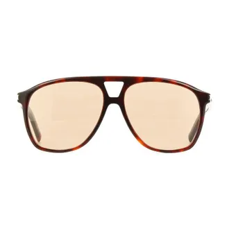 Saint Laurent SL596DUNE003 Tortoiseshell Acetate Sunglasses - Brown