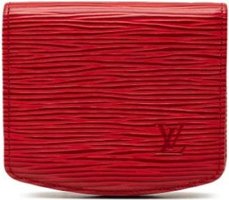 Louis Vuitton Pre-owned Coin Purse - Dames - Vintage Accessoires - Rood - ONE Size - Leer - Vintage