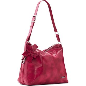 Desigual Faux Leather Shoulder Bag in Red at Nordstrom