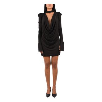 Amen Mini-jurk - Dames - Jurken - Zwart - Maat: XL