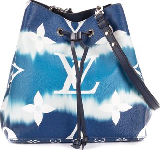 Louis Vuitton Pre-owned Womens Ltd. Ed. Noe Noe MM Shoulder Bag - Blue - One Size