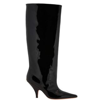 Bally Katy Patent Leather Long Boots