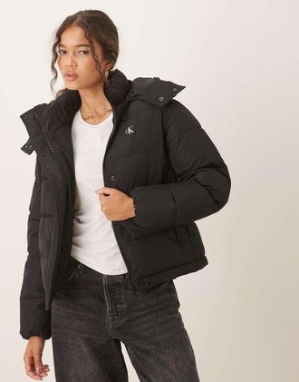 Calvin Klein Jeans Essential - Piumino corto nero