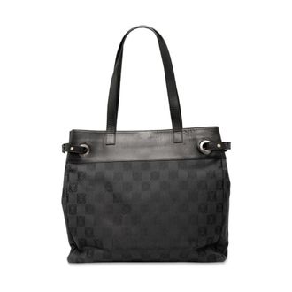 Loewe Pre-owned Tote Bags, female, Black, Size: ONE SIZE Pre-owned Patterned Tote Bag