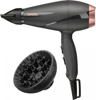 BaByliss 6709de - Secador De Pelo Smooth Pro 2100w - 2 Temperaturas/2 Velocidades - 106 Km/h De Velocidad Del Aire - Bot&oacute;n De Aire Fr&iacute;o - Babyliss