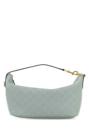 Gucci Light Blue Logo Crossbody Bag