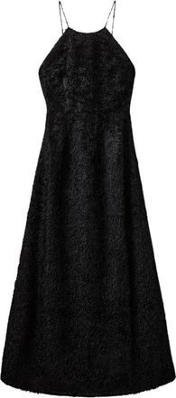 The Garment Lela Gown - Dames - Casual kleedjes - Zwart - XS - Leer - Kleedjes