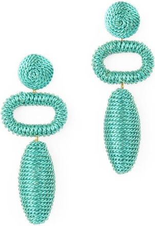 Deepa Gurnani Fontana Drop Earrings in Turquoise at Nordstrom