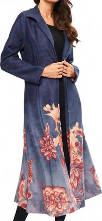 ADORE Duster Jacket In Navy