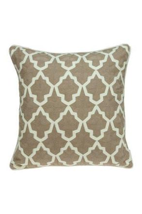 Parkland Collection Canita Transitional Pillow - 20 x 20 - Beige at Nordstrom Rack