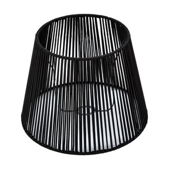 QAZQA Pantalla exterior cuerda negra IP54 40/28/30