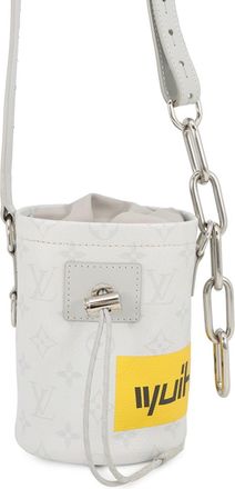 Louis Vuitton Monogram Gray White Monogram Handbag Shoulder Bag (Pre-Owned)