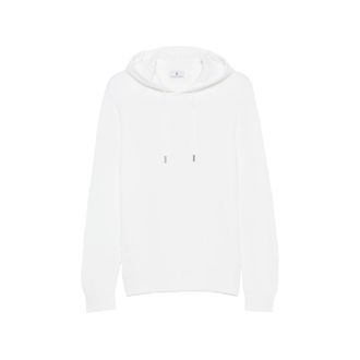 Magazzino Ricambi Ribbed-knit Drawstring Hoodie