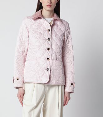 Burberry Pink quilted jacket