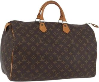 Louis Vuitton Pre-owned Handbags, female, Brown, Size: ONE SIZE Pre-owned Speedy 40 Hand Bag