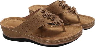 Generic Womens Fashion Orthotic Flip Flops Recovery Walking Thong Sandals Slip On Slippers With Comfortable Plantar Fasciitis Arch Support