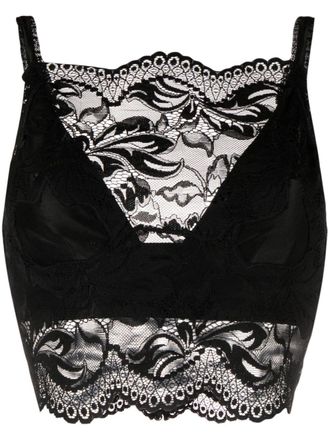 Paco Rabanne Top crop - Nero