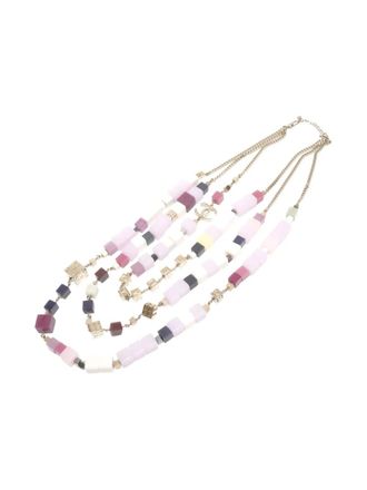 Chanel Collana con logo 2004 - Rosa