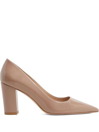 Stuart Weitzman Pumps Stuart con tacco largo 85mm - Toni neutri
