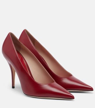 Valentino Garavani Salones Cuttie de piel
