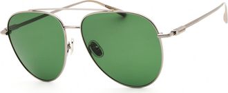Ferragamo SF308S 044 Light Ruthenium/Green