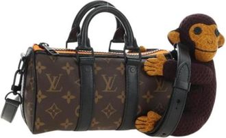 Louis Vuitton Pre-owned Keepall XS Schoudertas - Dames - Vintage Handtas - Bruin - ONE Size - Vintage