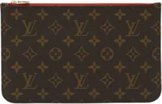 Louis Vuitton Pre-owned Clutches, female, Brown, Size: ONE SIZE Pre-owned Vintage Clutch