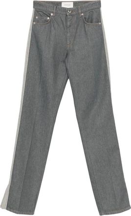 Sportmax Side-stripe Split-hem Jeans