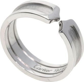 Cartier White Gold (18K) Band Ring (Pre-Owned)