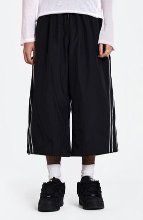 Jaded London Microfiber Ripstop Shorts in Black at Nordstrom, Size X-Large