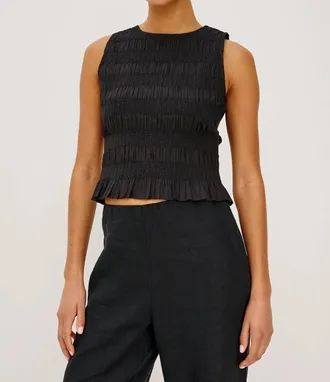Rails Kane Sleeveless Top In Black