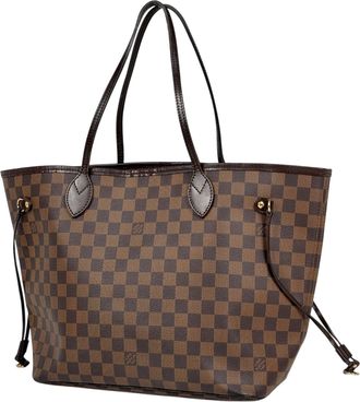 Louis Vuitton Brown Damier Canvas Shoulder Bag Tote Bag (Pre-Owned)