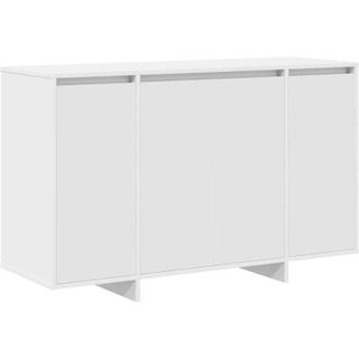 vidaXL Vidaxl - Vitrina Blanco 120 X 41 X 75 Cm Madera Contrachapada