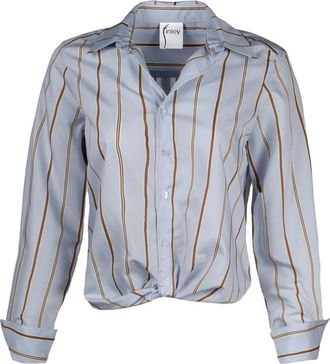 Finley Womens Moxie Shirt In Menswear Stripe