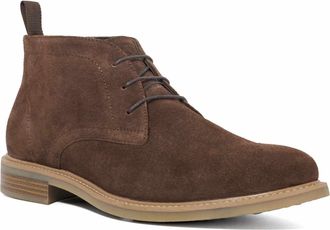 Dune London Mens CLYDELL Lace-Up Chukka Boots Size UK 10 Flat Heel