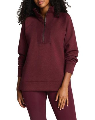 Spanx Brushed Half Zip Tunic
