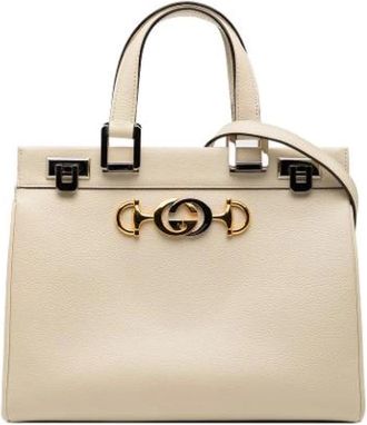 Gucci Pre-owned Handbags, female, White, Size: ONE SIZE Pre-owned Vintage Handbag