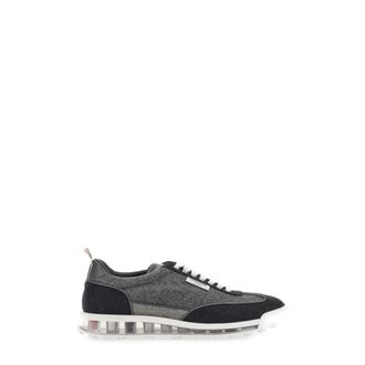 Thom Browne Sneakers, male, Gray, Size: 7 1/2 US Tech Runner Sneaker