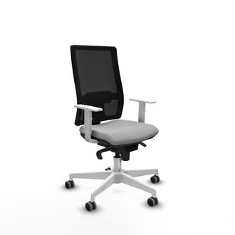 Piqueras y Crespo Piqueras Et Crespo Silla De Oficina Gris Claro Ajustable