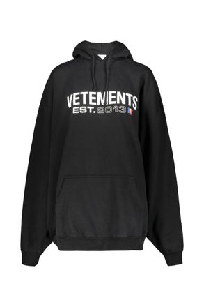 VETEMENTS Flag Logo Hoodie