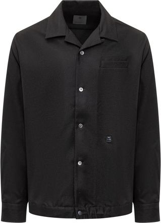 Givenchy Black Regular Solid Shirt