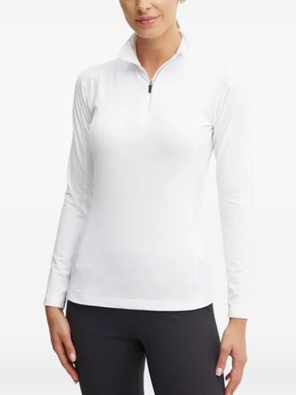 Rossignol Top Classique con mezza zip - Bianco