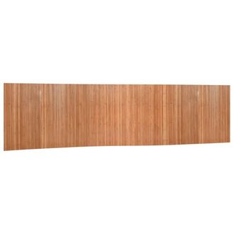 Berkfield Home Room Divider Natural 165x800 cm Bamboo in Brown